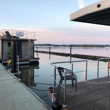 Hausboot Fjord Aries Mit Dachterrasse In Schleswig Hotel Ngoại thất bức ảnh